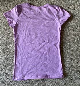 Girls Tall Princess Short-Sleeve Tee Lilac