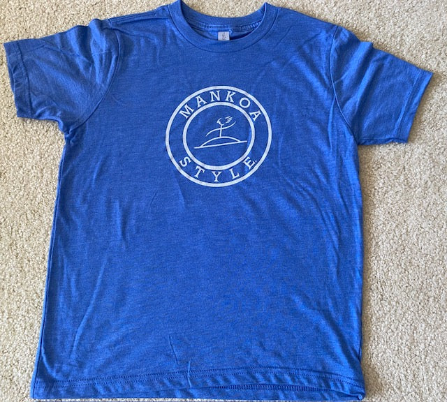 Youth Tri-Blend Tee Vintage Royal