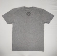 Load image into Gallery viewer, Limited Edition Adult Unisex Crew Tee Heather Grey Kauai Logo Front
