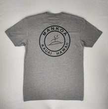 Load image into Gallery viewer, Limited Edition Adult Unisex Crew Tee Heather Grey Kauai Logo
